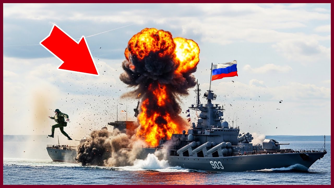 Украина потопила российское разведывательное судно в Черном море с 900 кг взрывчатки