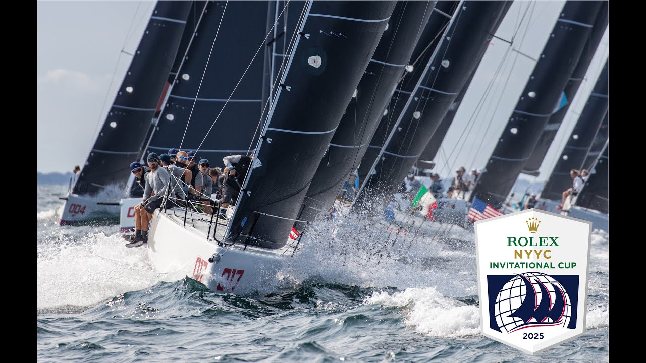 ⁣2025 Rolex New York Yacht Club Invitational Cup - Race Day 2 Live Broadcast