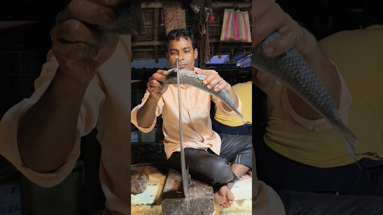 Elisha's AMAZING Fish Cutting Skills Revealed!