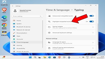 How To Enable or Disable Autocorrect and Highlight Misspelled Words in Windows 11