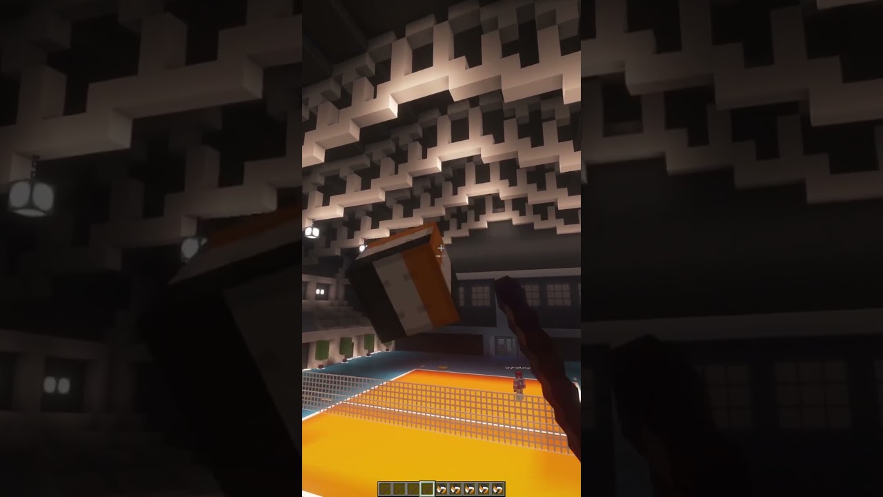 Minecraft Cross Serve Volleyball 👍👍👍
