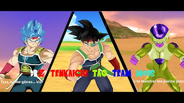 Dragon Ball Z Tenkaichi Tag Team Mods SSGSS Bardock VS Golden Freezer