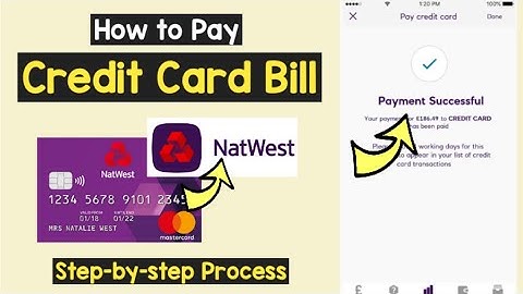 Pay Natwest Credit Card bill | Make Natwest Credit Card Payment | Natwest App Pay CC Bill Online