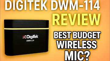Best Wireless Mic for Mobile and DSLR under 4000 - Digitek DWM-116 |