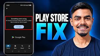 How To Fix Google Play Store Something Went Wrong? No Internet Connection Error Solved
