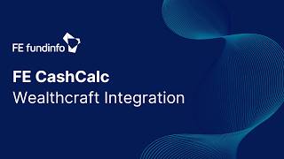 FE CashCalc: Wealthcraft Integration