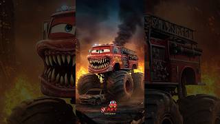 MONSTER TRUCK VERSION OF THE PIXAR CAF CHARACTERS 🚚🔥😲
