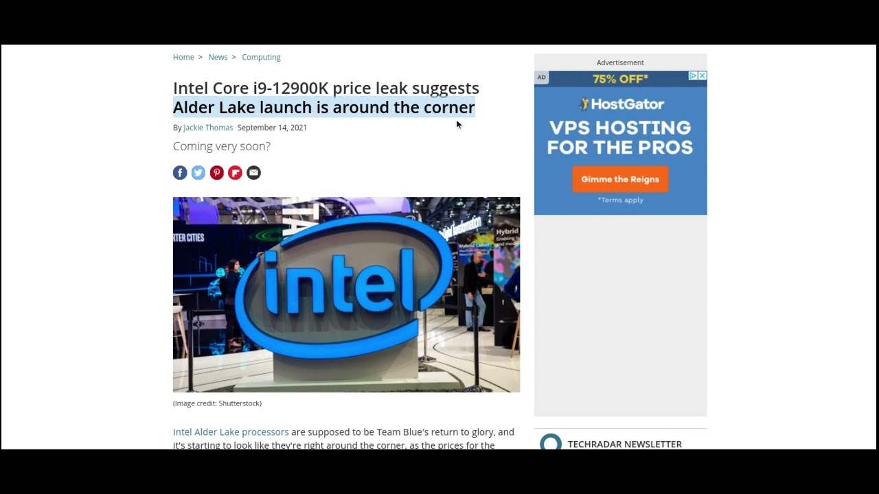 I9-12900K Price Leak, More Expensive Than Last Gen And Ryzen 5950X!