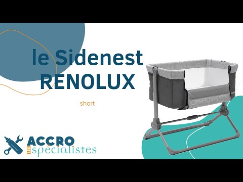 Test Renolux Sidenest : un berceau cododo pliable - Les