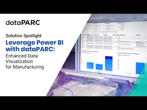 Leverage Power BI with dataPARC  Enhanced Data Visualization for Manufacturing