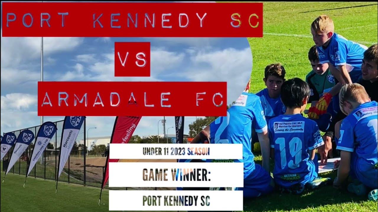 De’Von Game Armadale FC Vs Port Kennedy SC U11 Soccer Season 2023