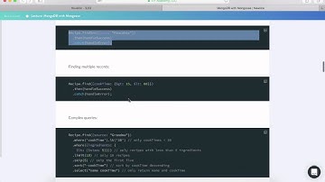 Create Update Delete Using Mongoose