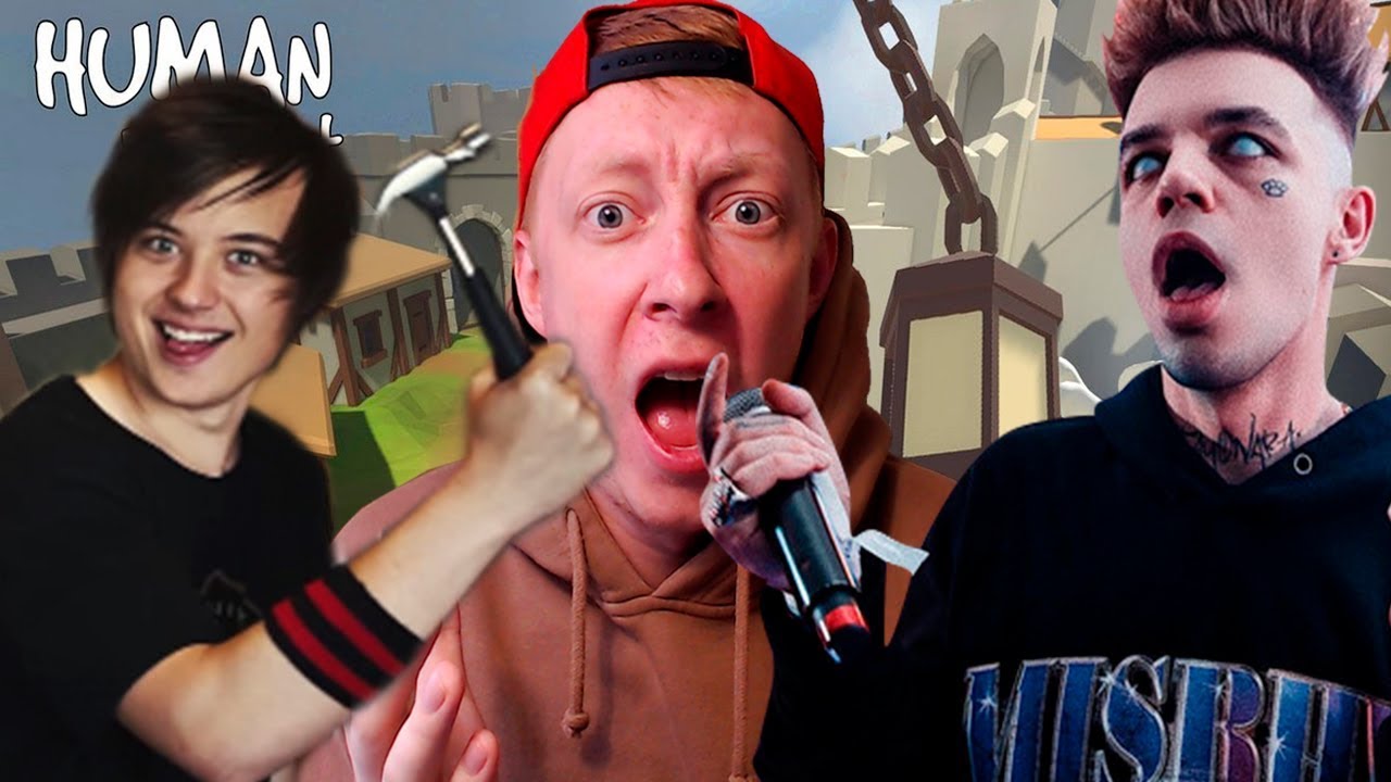 ИВАНГАЙ VERSUS ЭЛДЖЕЙ |ПЛАСТИЛИНОВЫЕ ТРЭШ ИГРЫ С ВИКОЙ КАРТЕР №3 | HUMAN FALL FLAT