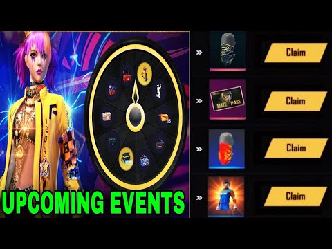Upcoming Events, Rose Emote, Pro Mask In Free Fire || Store Gaming