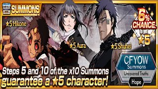 Bleach Brave Souls- ALL STEPS [CFYOW HOPE SUMMONS]