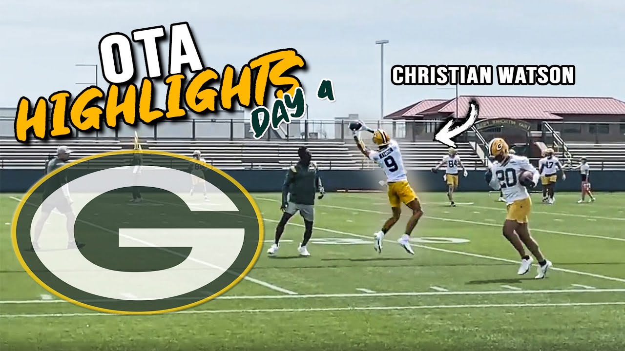 Reacting to Packers OTA Camp Highlights | Day 4