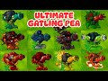 PvZ1 Fusion 3.3 Battle-All Team Family Ultimate Gatling Pea | Who Will Win???
