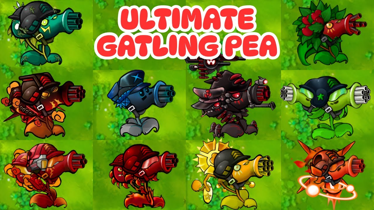PvZ1 Fusion 3.3 Battle-All Team Family Ultimate Gatling Pea | Who Will Win???