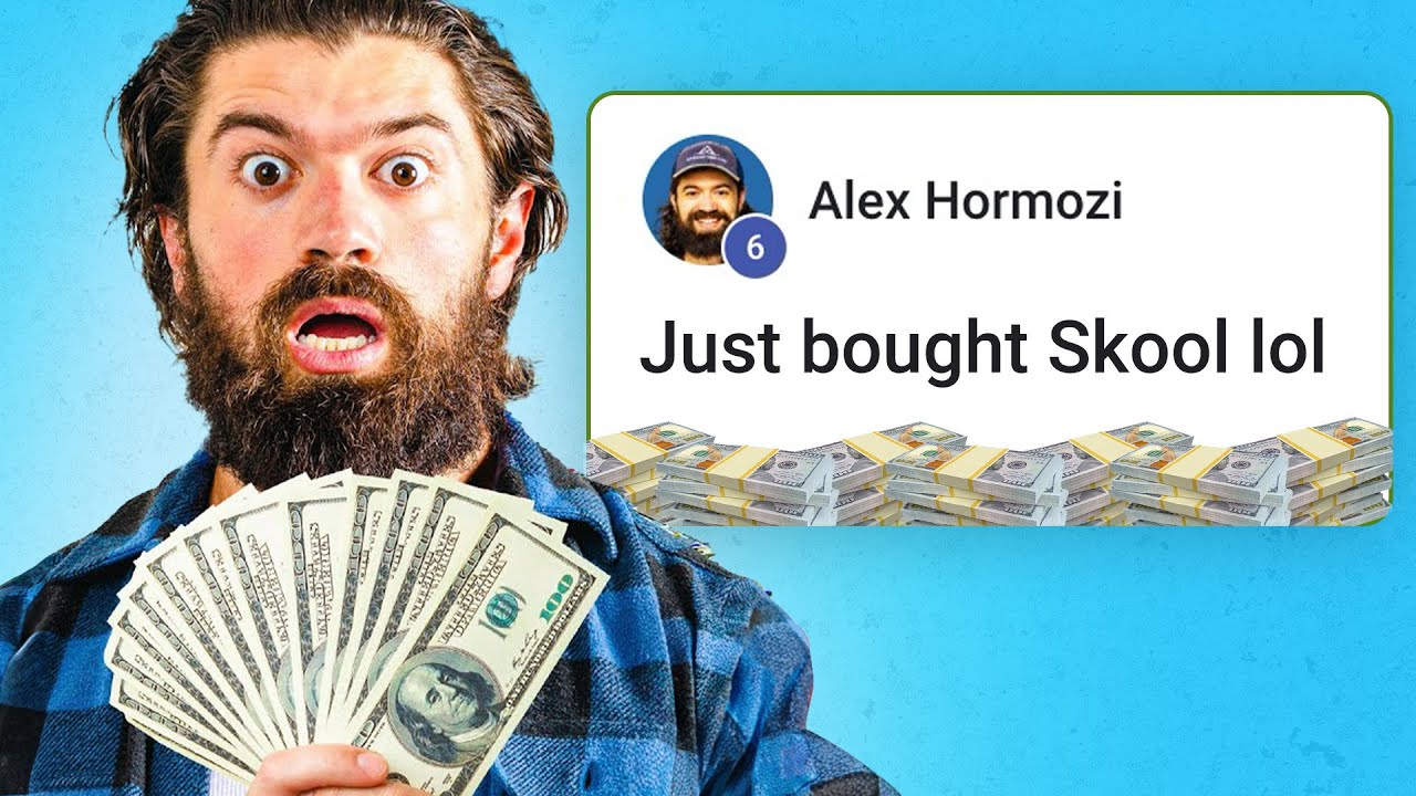 Hormozi Buying Skool Will Make YOU Rich