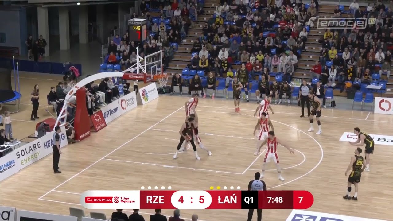 Opteam Energia Polska Resovia Rzeszów - Sokół Łańcut 94:96 23.01.2026