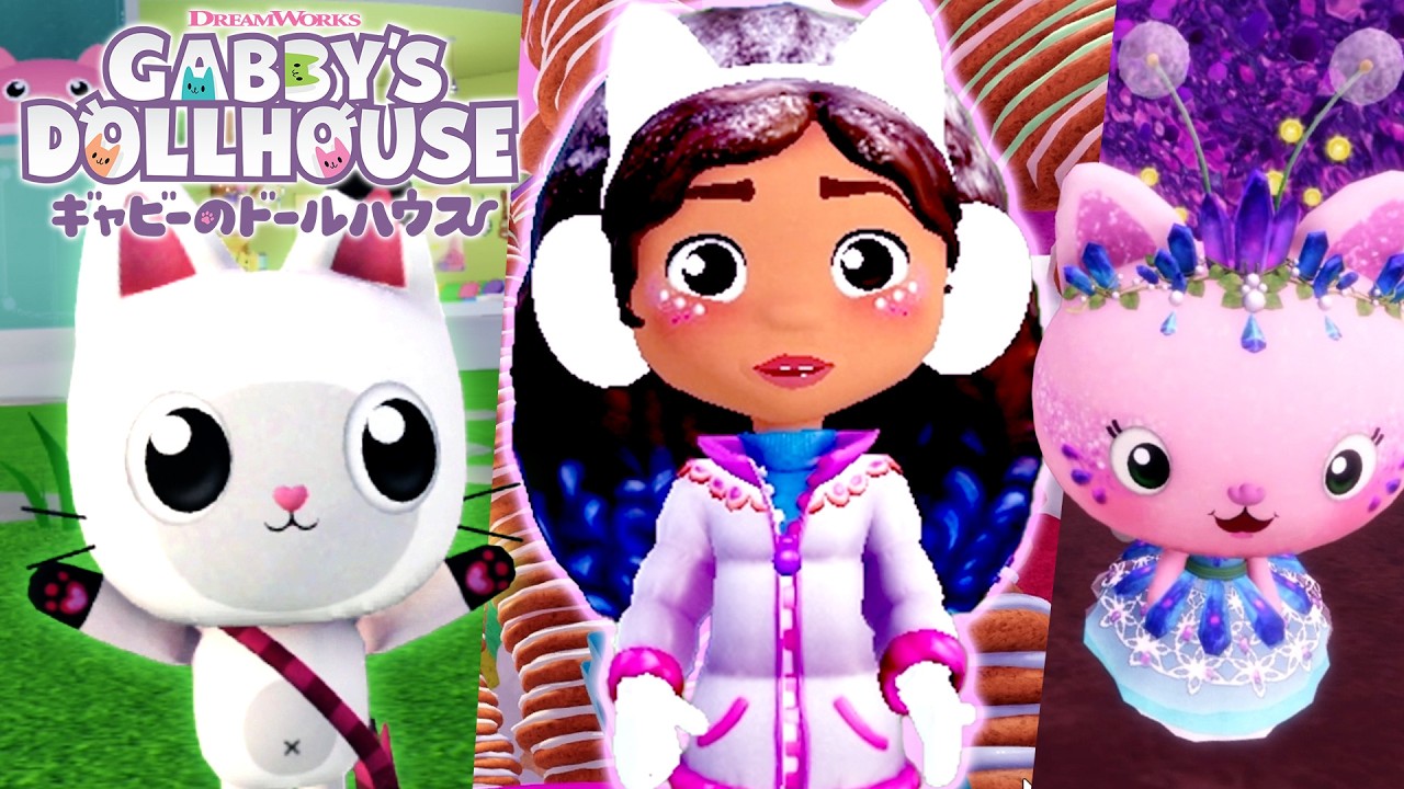 30分まるまるギャビーのドールハウスROBLOX！ゲーム、チャレンジなどが盛りだくさん