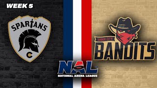 2024 NAL Week 5 - Colorado Spartans vs Sioux City Bandits