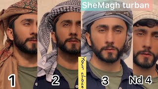 How To Tie 4 Types SheMagh For Eid || SheMagh Eid Tutorials || Majid Shah