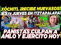 ESTO ACABA DE PASAR! XÓCHITL RECIBE HUEVASOS ¡Y CULPAN A AMLO Y CLAUDIA SHEINBAUM ESTE JUEVES!