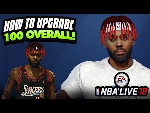Учебное пособие по NBA LIVE 18! Как повысить уровень игрока до 100 в целом | Лучшие комбинации стиля игры, навыков и черт