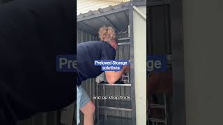 Preloved Storage solution #sustainablity #storagesolutions #organisinghacks #organizingideas