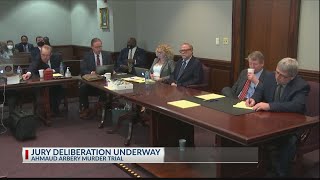 Jury begins deliberation in trial of men accused of killing Ahmaud Arbery
