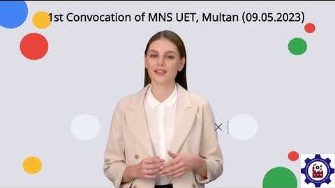 1st Convocation of MNS UET, Multan