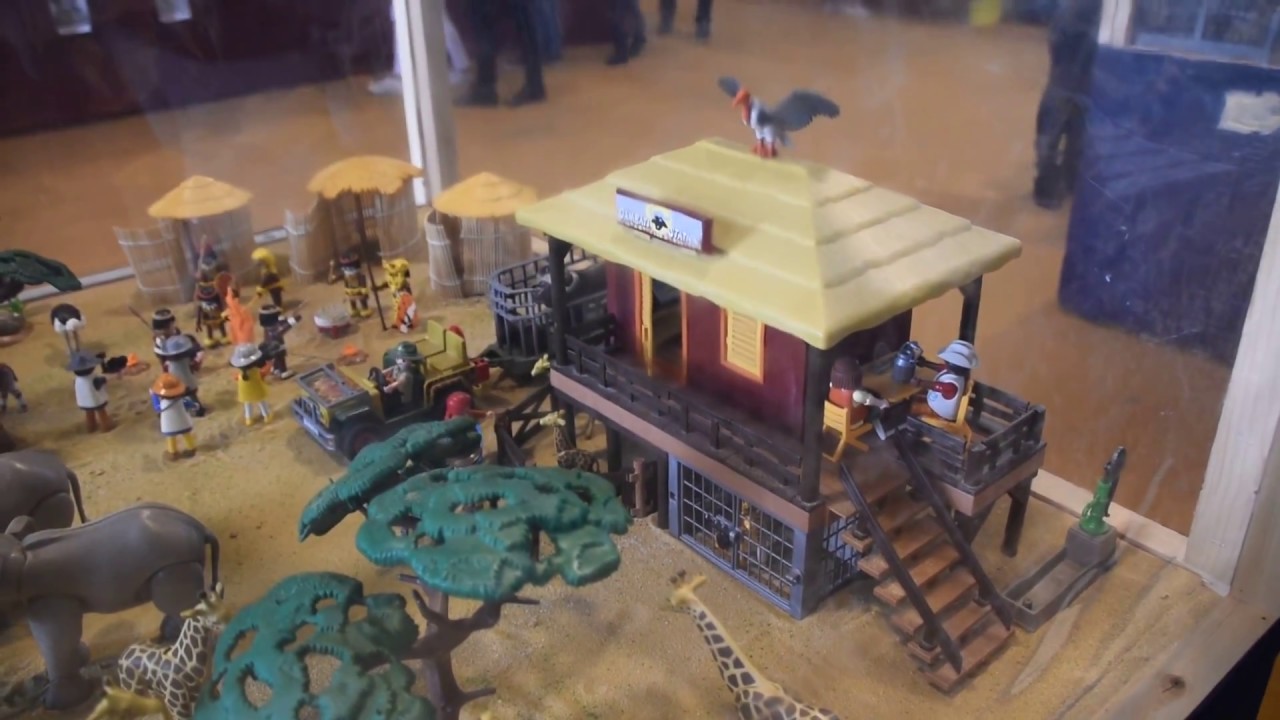 Diorama de Safari de playmobil YouTube