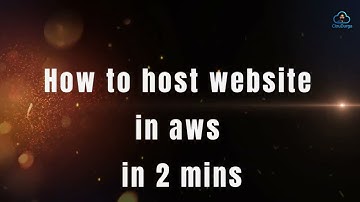 How to Host Website on AWS in 2 Minutes | Using IIS Web Server