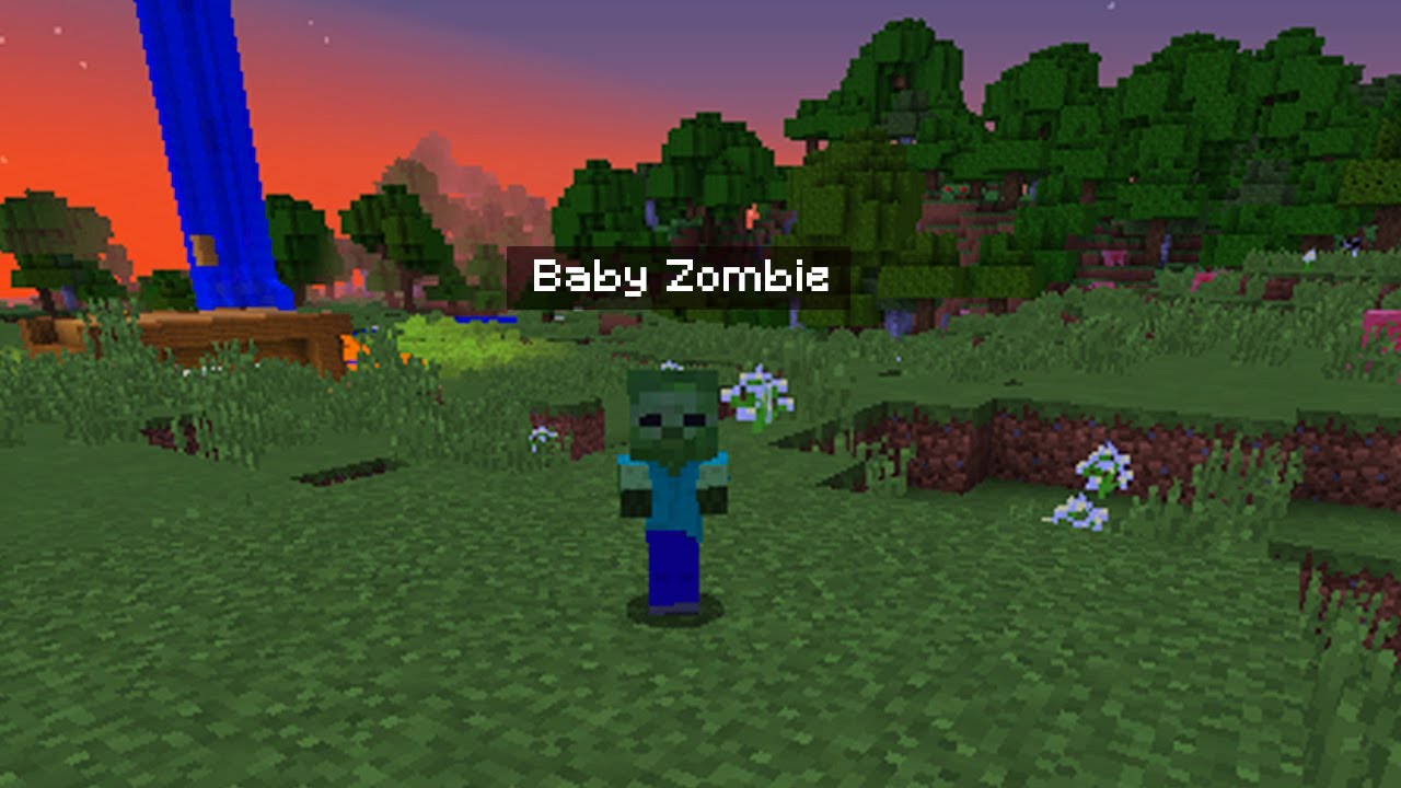 Don T Be Friends With Baby Zombie In Minecraft By Ferofire Youtube