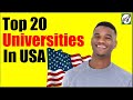 Top 20 Universities in USA for International Students in 2021