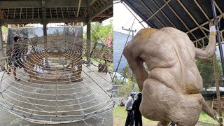 GAGAH AJAN🔥UPDATE PROGRES PEMBUATAN OGOH-OGOH BANJAR KELODAN TAMPAKSIRING 2026