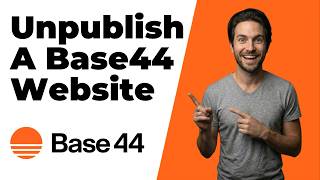 How To Unpublish A Base44 Website [Quick Step-By-Step Guide]