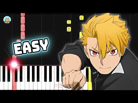 Yomi no Tsugai OP - "Tobu Toki" - EASY Piano Tutorial & Sheet Music