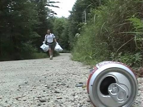 Ridley's "Litter Pickup Apology" (Grafton, New Hampshire)