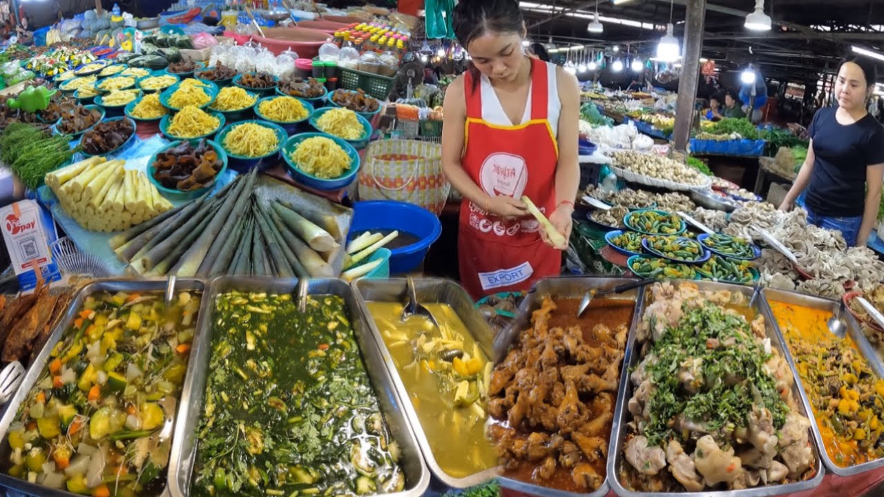 ຕະຫລາດໂພນສະຫວ່າງເມືອງຈັນທະບູລີ ตลาดโพนสะหว่าง เมืองจันทบุรี Phonsavang Lao Market in Vientiane