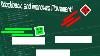 Adding Knockback, and improved movement to my game! | Devlog