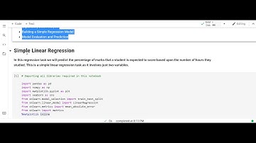 Prediction using Supervised Machine Learning | Data Science | Spark Foundation Internship #task1