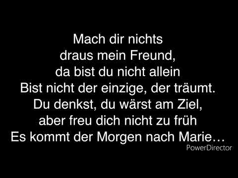Kerstin Ott - Das ist der Morgen nach Marie Lyrics / Cover