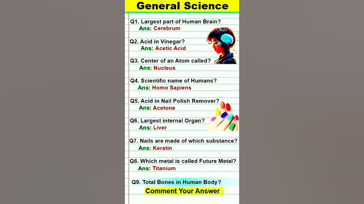 General science #trend #education #googlesearch #youtube #viralvideo #science #shortfeed #gk #quiz