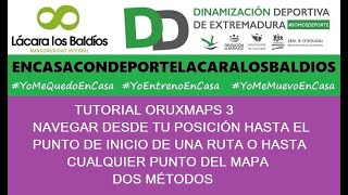 TUTORIAL ORUXMAPS 3: navegación por voz punto a punto screenshot 5