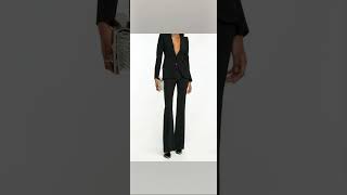 Alexander Mcqueen Black Flared Pants Use Coupon Code First20 For 20% Off Your First Order