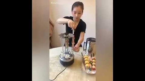 Lò nướng đứng xiên que cao cấp