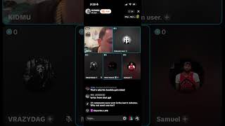 KIDMU freestyles with ChatGPT lyrics #funny #live #rapper