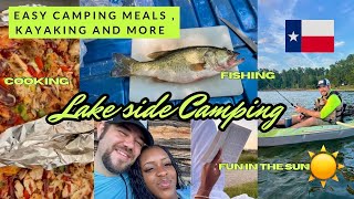 Lake Livingston State Park  | Camp Meals, Kayaking   Night Fishing🎣